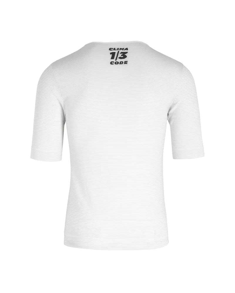 Assos Summer Short Sleeve Skin Layer in Holly White-2